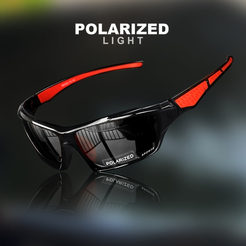 1/3pcs Vibrant Color-Changing Polarized Sports Glasses - Windproof, Anti-Glare, Unisex Design for Enhanced Visibility - Ideal for Outdoor Enthusiasts: Fishing, Biking, Hiking, Running, Driving, and More!