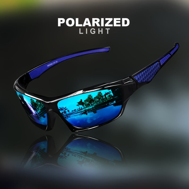 1/3pcs Vibrant Color-Changing Polarized Sports Glasses - Windproof, Anti-Glare, Unisex Design for Enhanced Visibility - Ideal for Outdoor Enthusiasts: Fishing, Biking, Hiking, Running, Driving, and More!