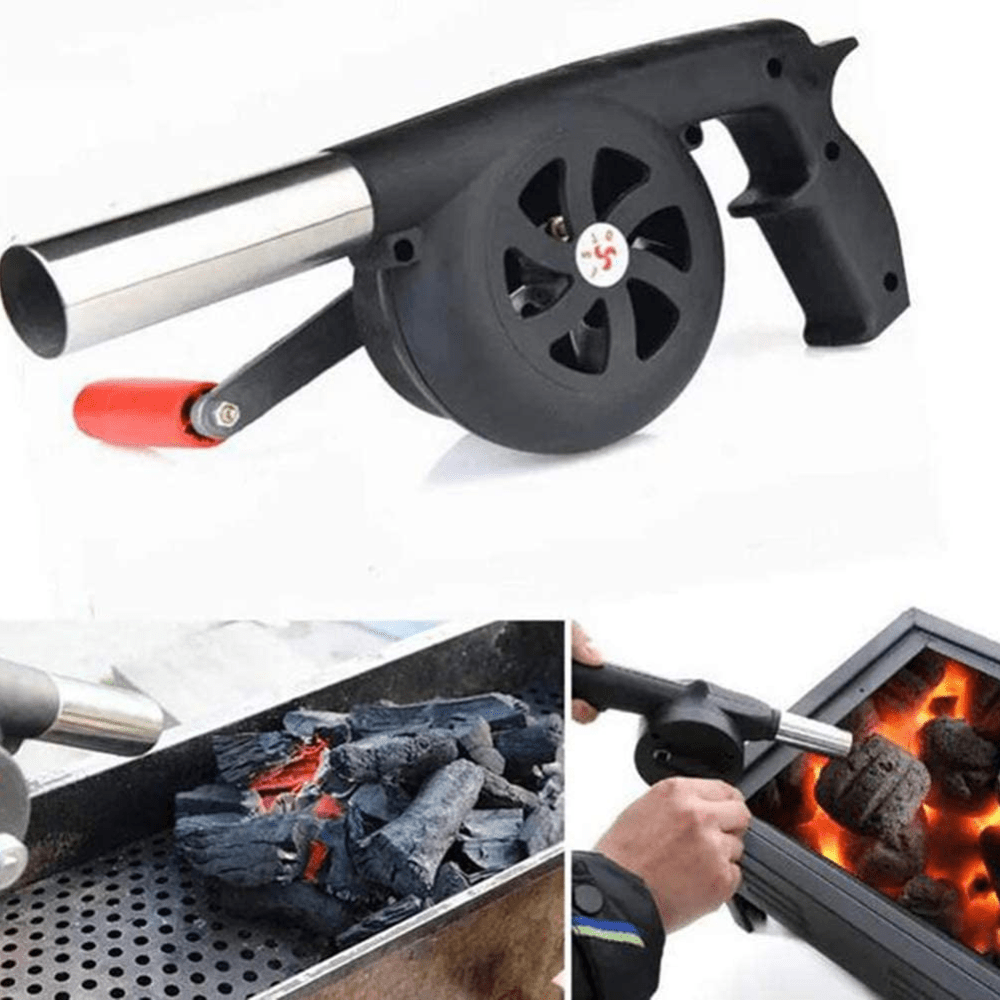 Portable Hand-Operated Blower For BBQ, Camping, And Fire Making - Efficient And Easy-to-Use Stove Accessory Christmas Gift