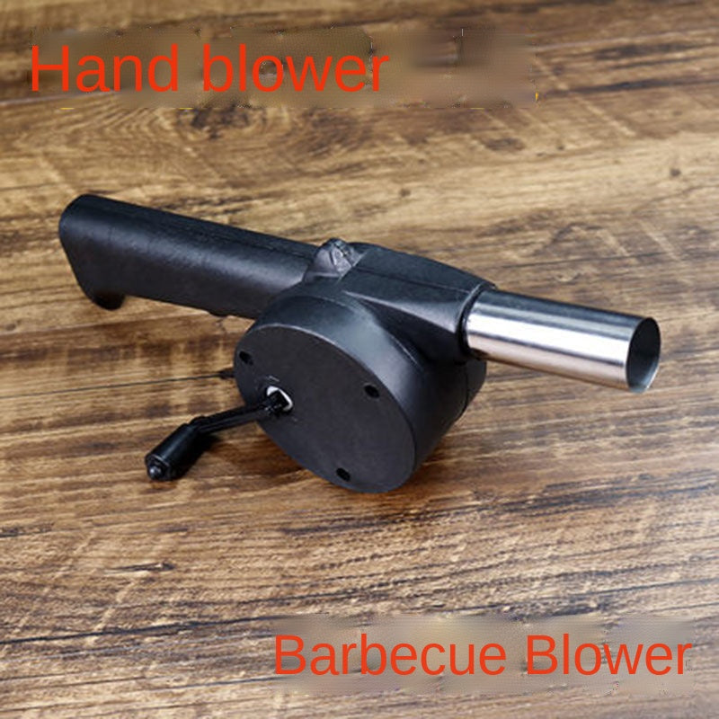 Portable Hand-Operated Blower For BBQ, Camping, And Fire Making - Efficient And Easy-to-Use Stove Accessory Christmas Gift