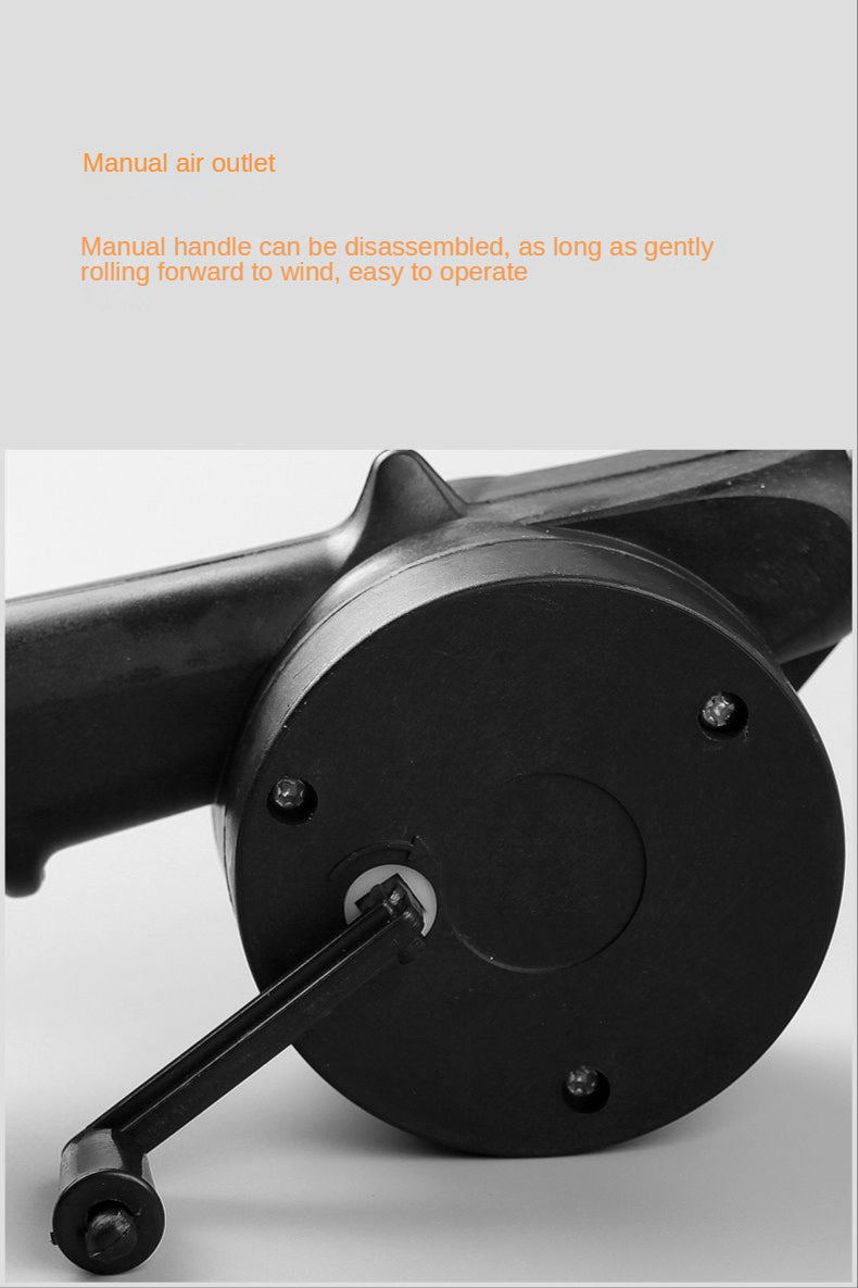 Portable Hand-Operated Blower For BBQ, Camping, And Fire Making - Efficient And Easy-to-Use Stove Accessory Christmas Gift