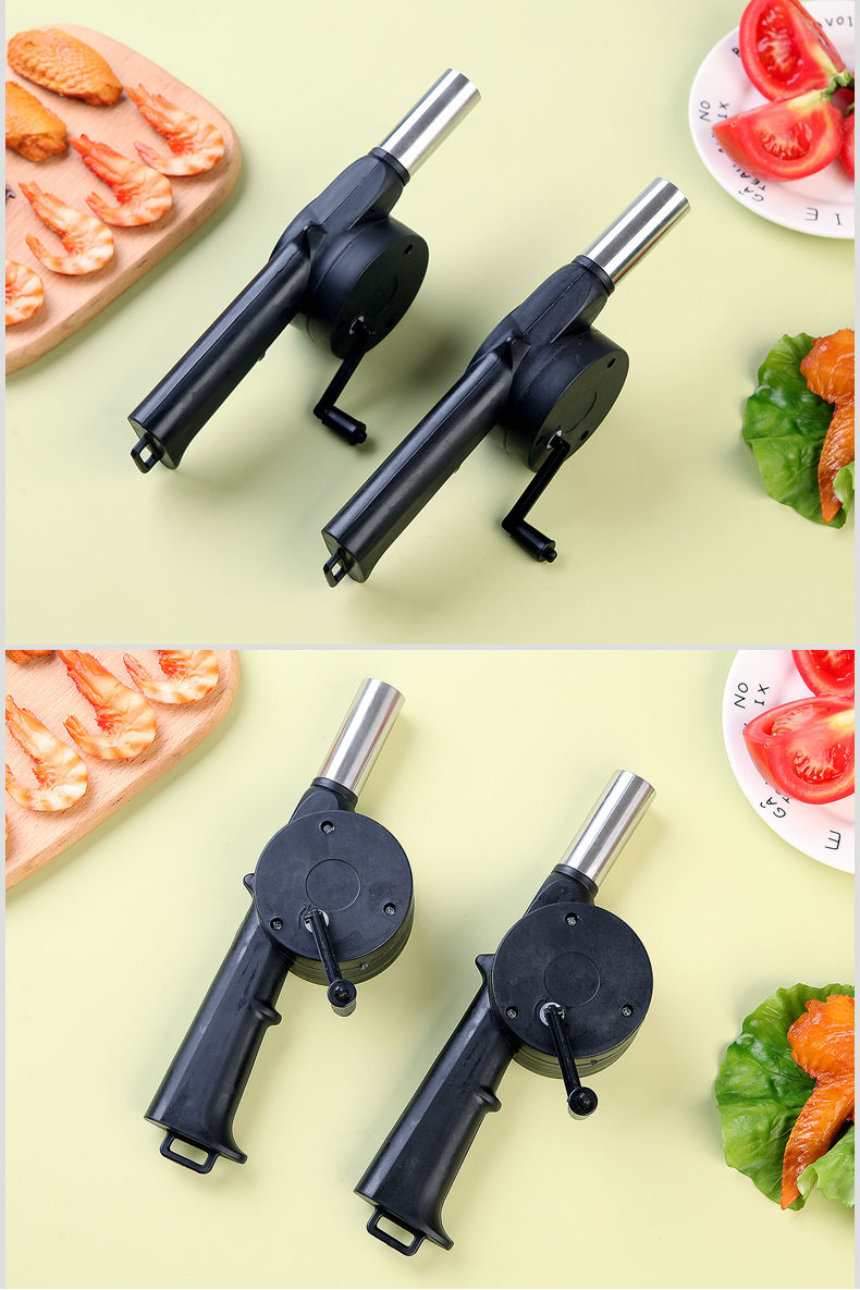 Portable Hand-Operated Blower For BBQ, Camping, And Fire Making - Efficient And Easy-to-Use Stove Accessory Christmas Gift