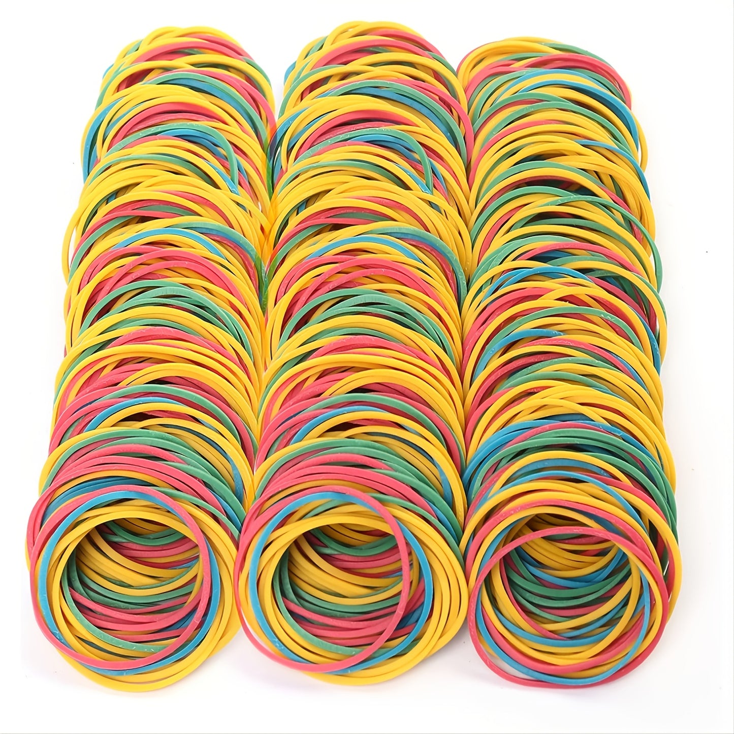 100/200Pcs Multicolor Rubber Bands 38mm Diameter For Office Supplies School Home Elastic Band