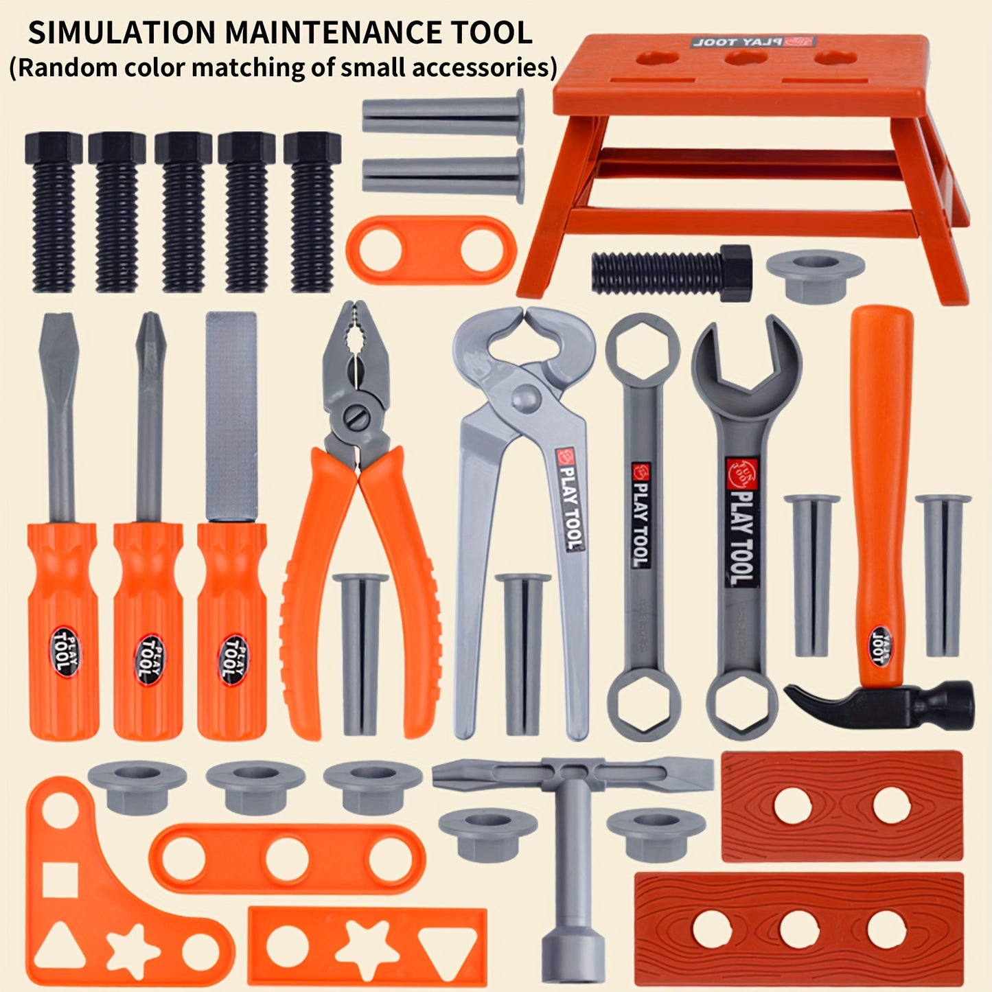 I-Children's Electric Drill Tool Box Isethi Yabafana, Ukulungisa Ukulingisa Isaha Kagesi, Isikulufu Sokulungisa Izingane, I-Play House