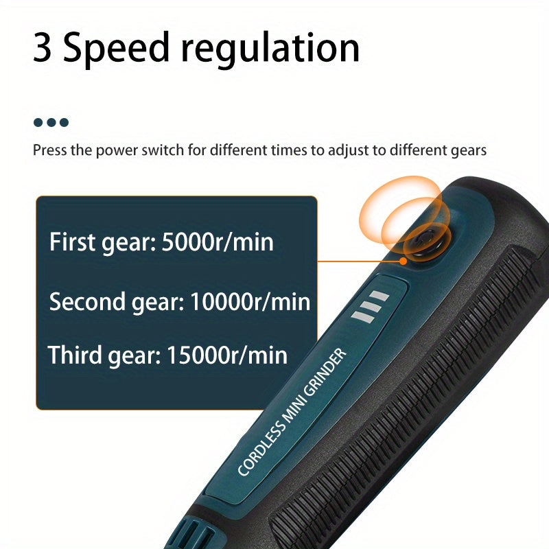 Mini Electric Grinder Pen Set – USB Rechargeable Handheld Engraving & Polishing Tool, Compact Rotary Grinder for Jade, Jewelry, Wood, and DIY Projects