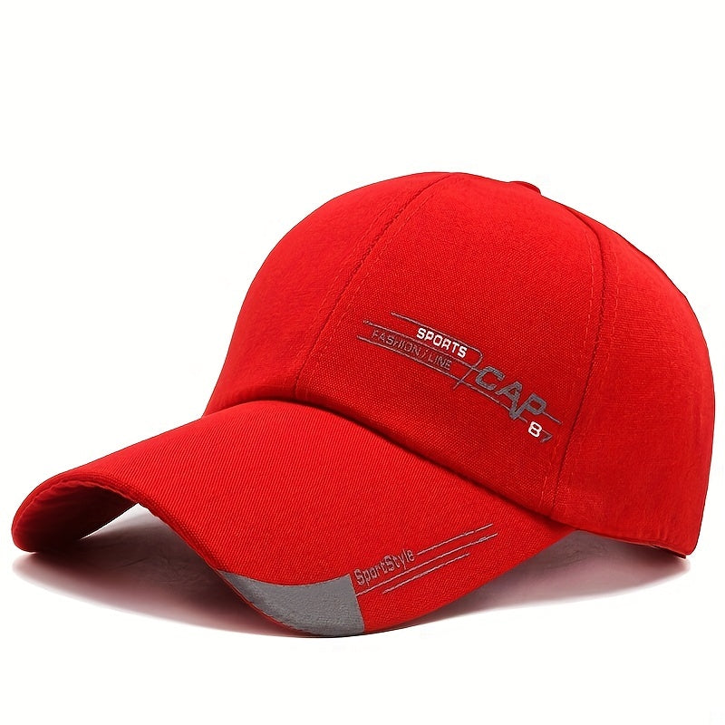 Men's Sports Sunscreen Baseball Cap Letter Print Outdoor Sun Visor Hat