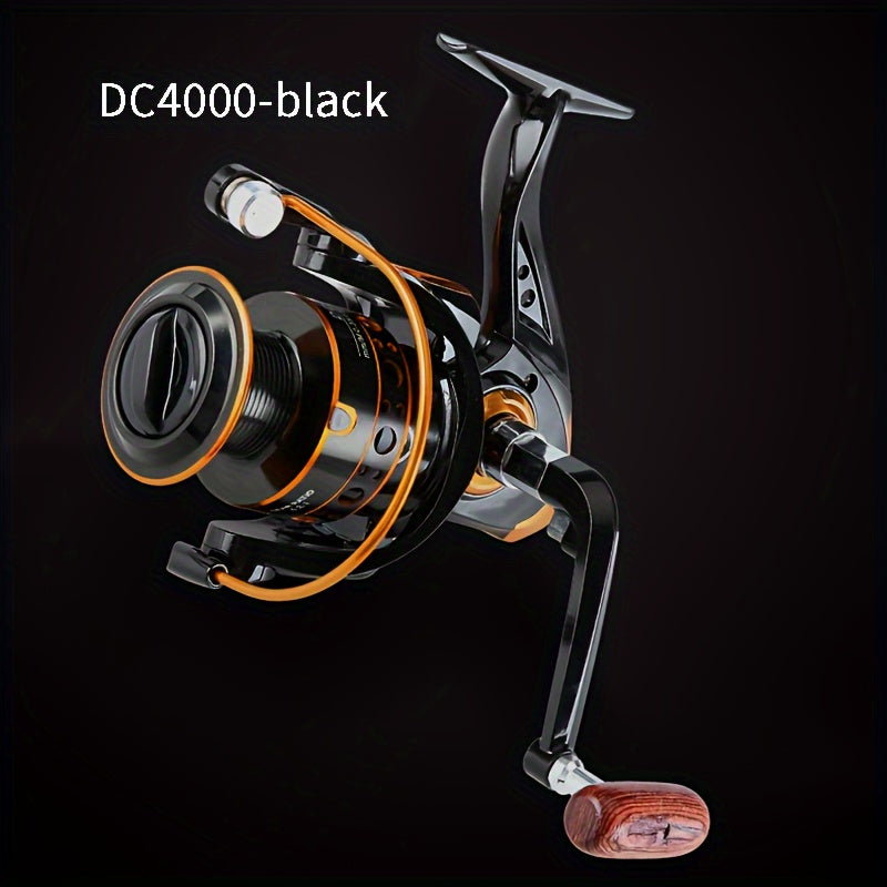 100kg Max Drag Spinning Fishing Reel - 13 Ball Bearings, 5.2:1 Gear Ratio, 130LBS/100kg Capacity