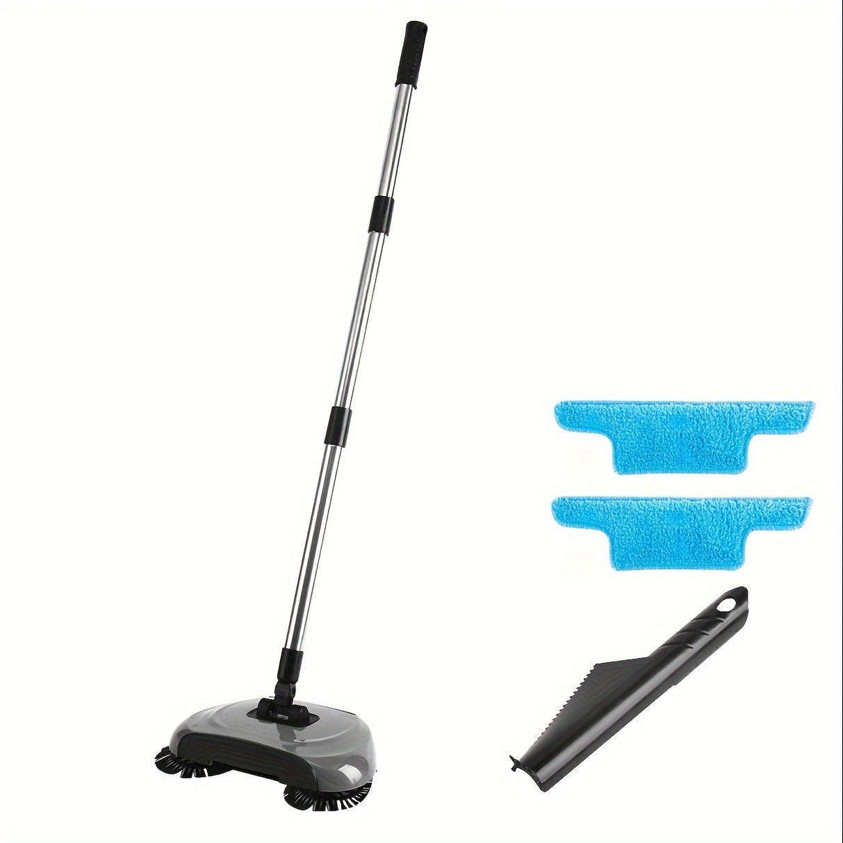 1set, 3-in-1 Multifunctional Hand Push Sweeper, Vacuum Cleaner, Hand Push Sweeping And Moping Machine, To Remove Garbage, Pet Hair And Dust, Dry And Wet Use, Suitable For Hardwood Ceramic Tiles, Cleaning Supplies