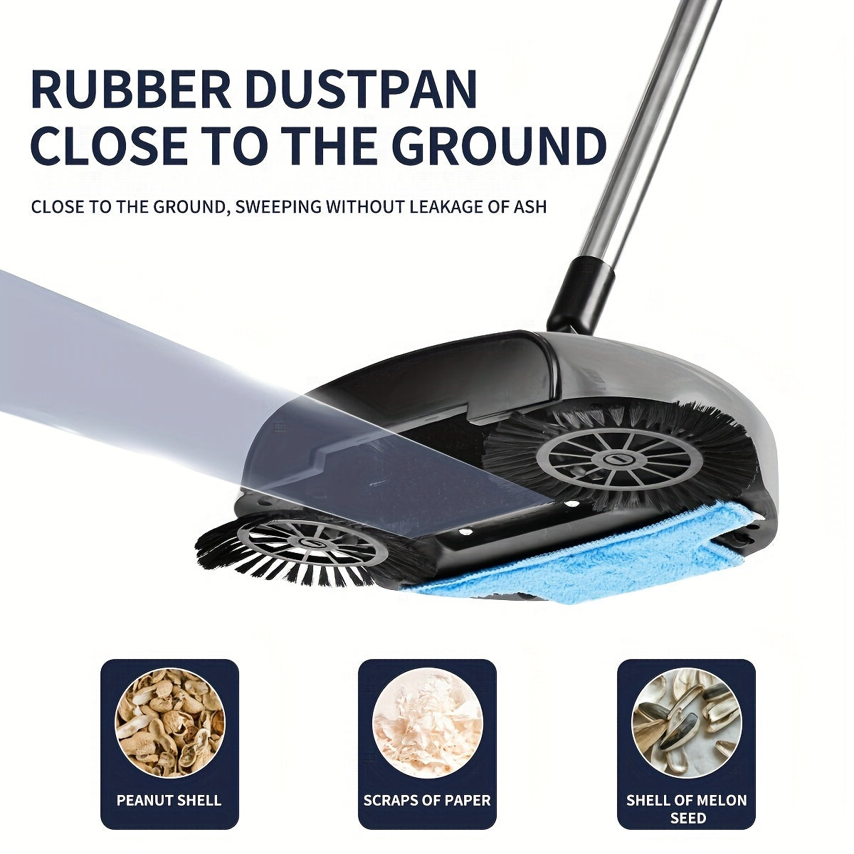 1set, 3-in-1 Multifunctional Hand Push Sweeper, Vacuum Cleaner, Hand Push Sweeping And Moping Machine, To Remove Garbage, Pet Hair And Dust, Dry And Wet Use, Suitable For Hardwood Ceramic Tiles, Cleaning Supplies