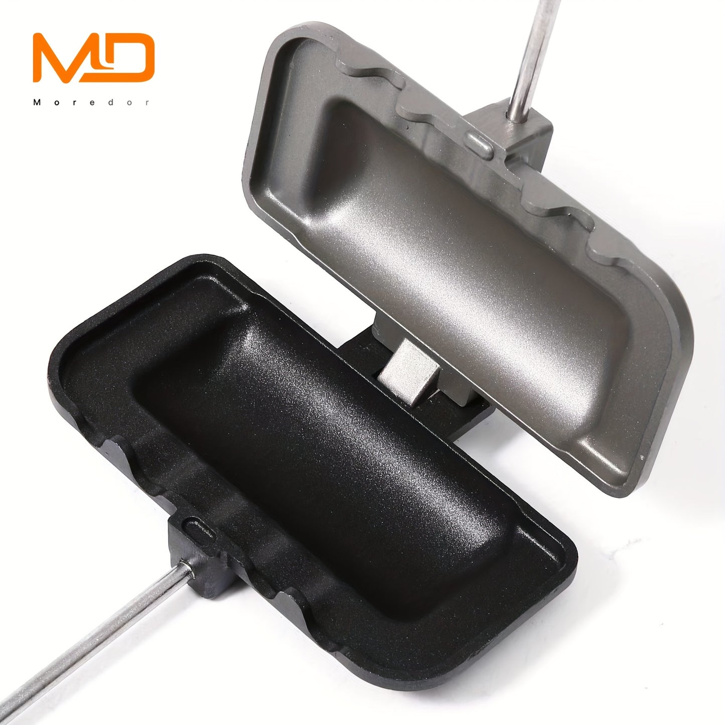 1pc Double Sided Non-Stick Sandwich Maker - Perfect For Breakfast, Paninis, Waffles, And Hamburgers - Kitchen Gadget And Baking Tool For Home Kitchen