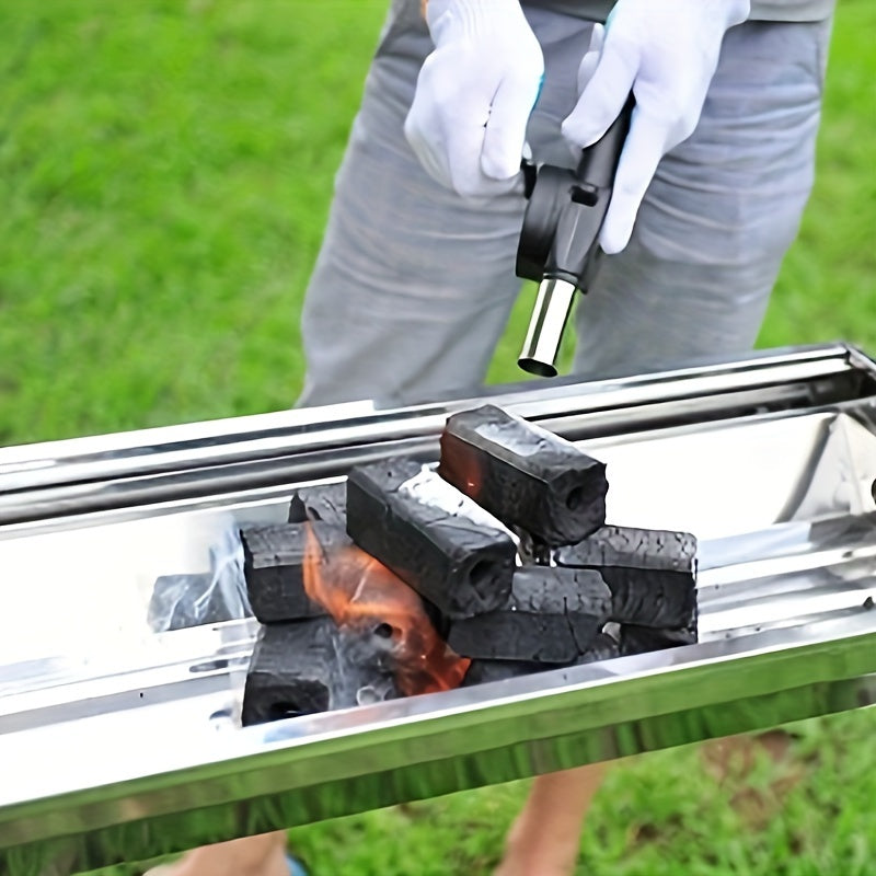 Portable Hand-Operated Blower For BBQ, Camping, And Fire Making - Efficient And Easy-to-Use Stove Accessory Christmas Gift