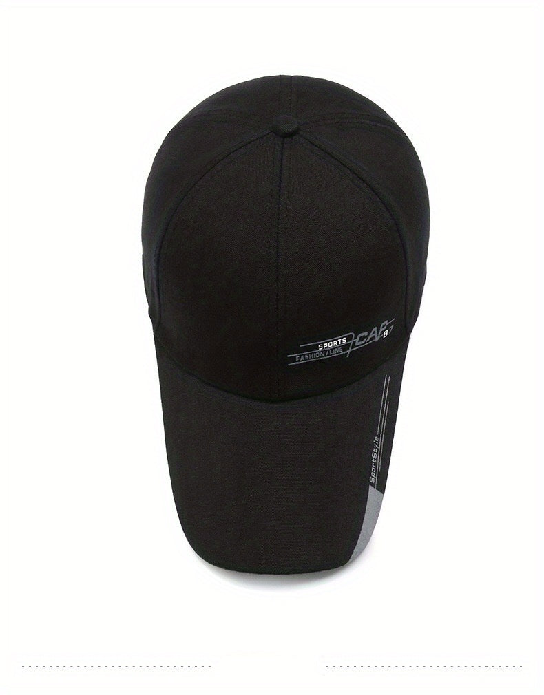 Men's Sports Sunscreen Baseball Cap Letter Print Outdoor Sun Visor Hat