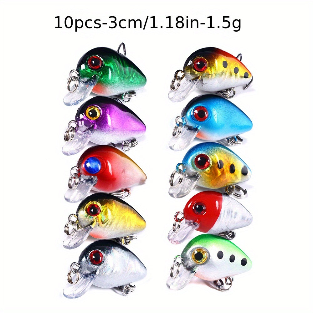 56-Piece Topwater Minnow Fishing Lures Kit - High-Performance Artificial Tackle with Realistic Crank Baits for Guaranteed Catch - Ideal for All Fish Species, Perfect for Beginners and Pros!