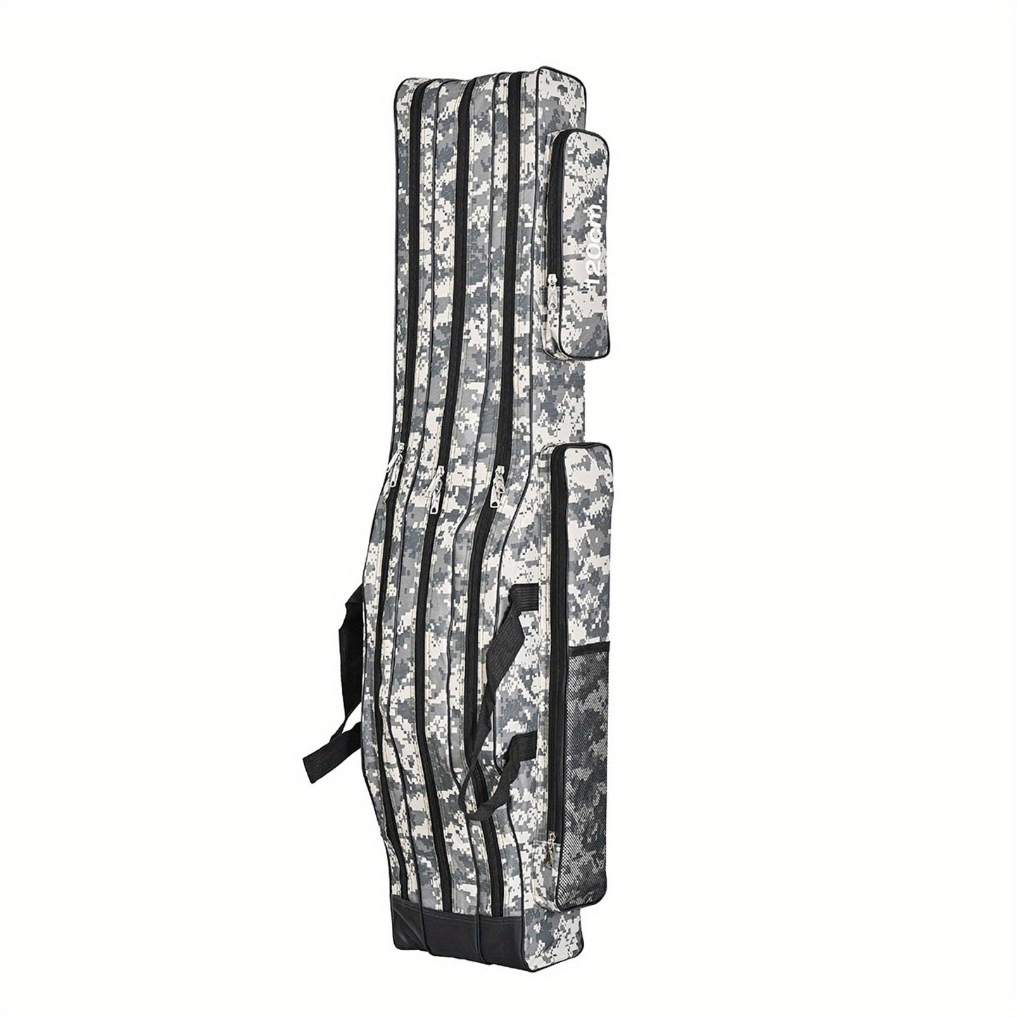 1pc Durable 3-Layer Fishing Rod Storage Bag - Effectively Protects and Organizes Your Valuable Tackle and Gear, Keeping Them Safe and Within Reach
