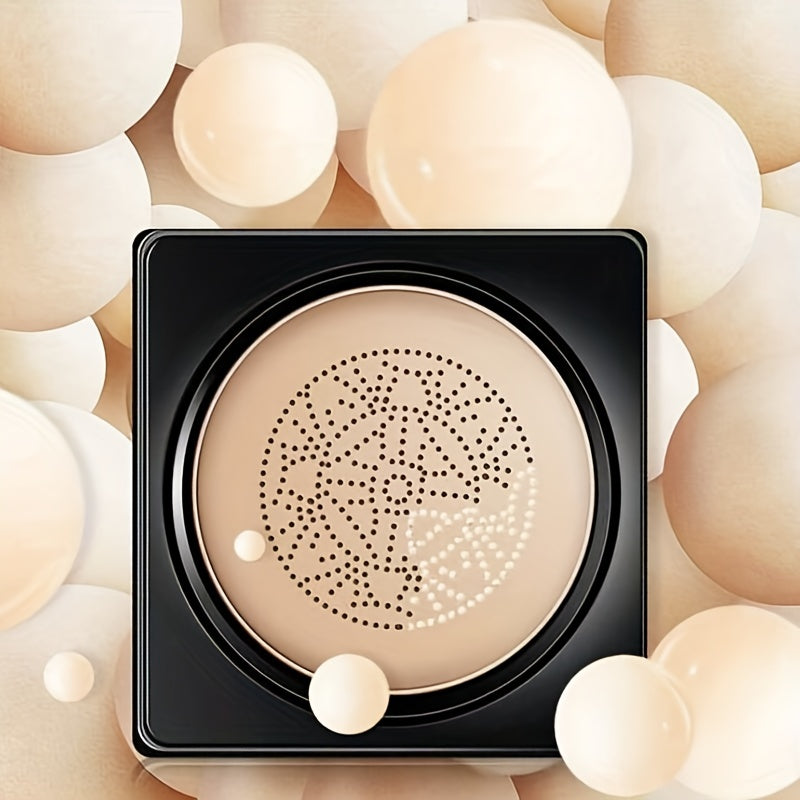 Isisekelo se-BB Cream Esinesipontshi Sekhanda Le-Mushroom, Isembozo Esigcwele Somswakama Ohlala Isikhathi Eside, Isisekelo Sokufihla I-Makeup Yemvelo Enqunu