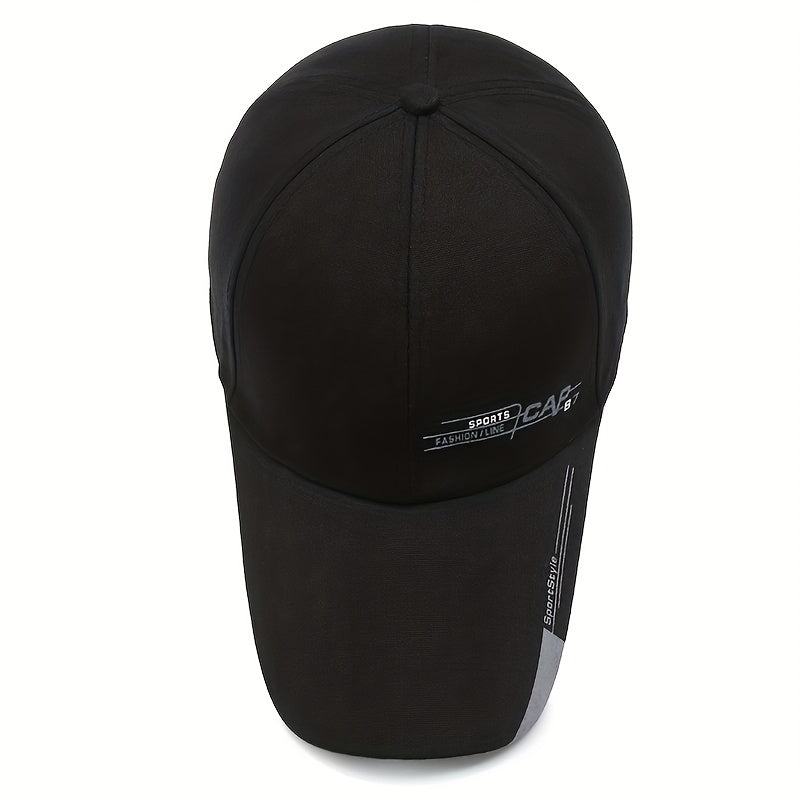 Men's Sports Sunscreen Baseball Cap Letter Print Outdoor Sun Visor Hat