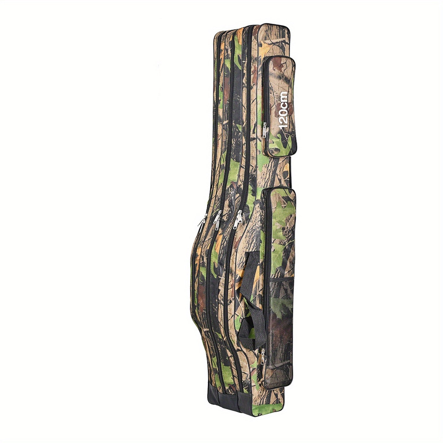 1pc Durable 3-Layer Fishing Rod Storage Bag - Effectively Protects and Organizes Your Valuable Tackle and Gear, Keeping Them Safe and Within Reach