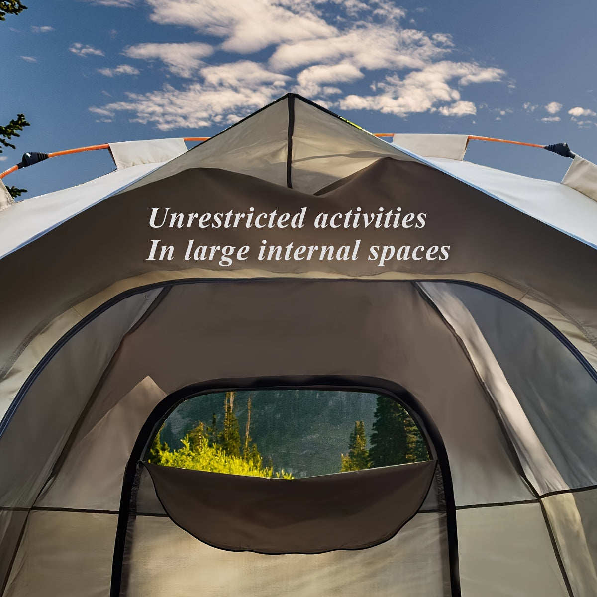 QuickSet 2-3/3-4 Person Portable Camping Tent - Waterproof, Sun-Protected, Automatic Quick-Opening Design - Ideal for Outdoor Travel, Beach, Fishing, Hiking Adventures