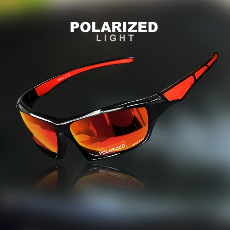 1/3pcs Vibrant Color-Changing Polarized Sports Glasses - Windproof, Anti-Glare, Unisex Design for Enhanced Visibility - Ideal for Outdoor Enthusiasts: Fishing, Biking, Hiking, Running, Driving, and More!