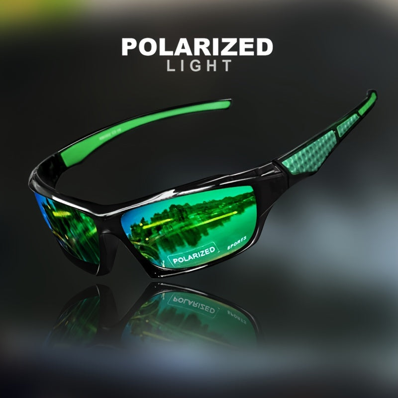 1/3pcs Vibrant Color-Changing Polarized Sports Glasses - Windproof, Anti-Glare, Unisex Design for Enhanced Visibility - Ideal for Outdoor Enthusiasts: Fishing, Biking, Hiking, Running, Driving, and More!
