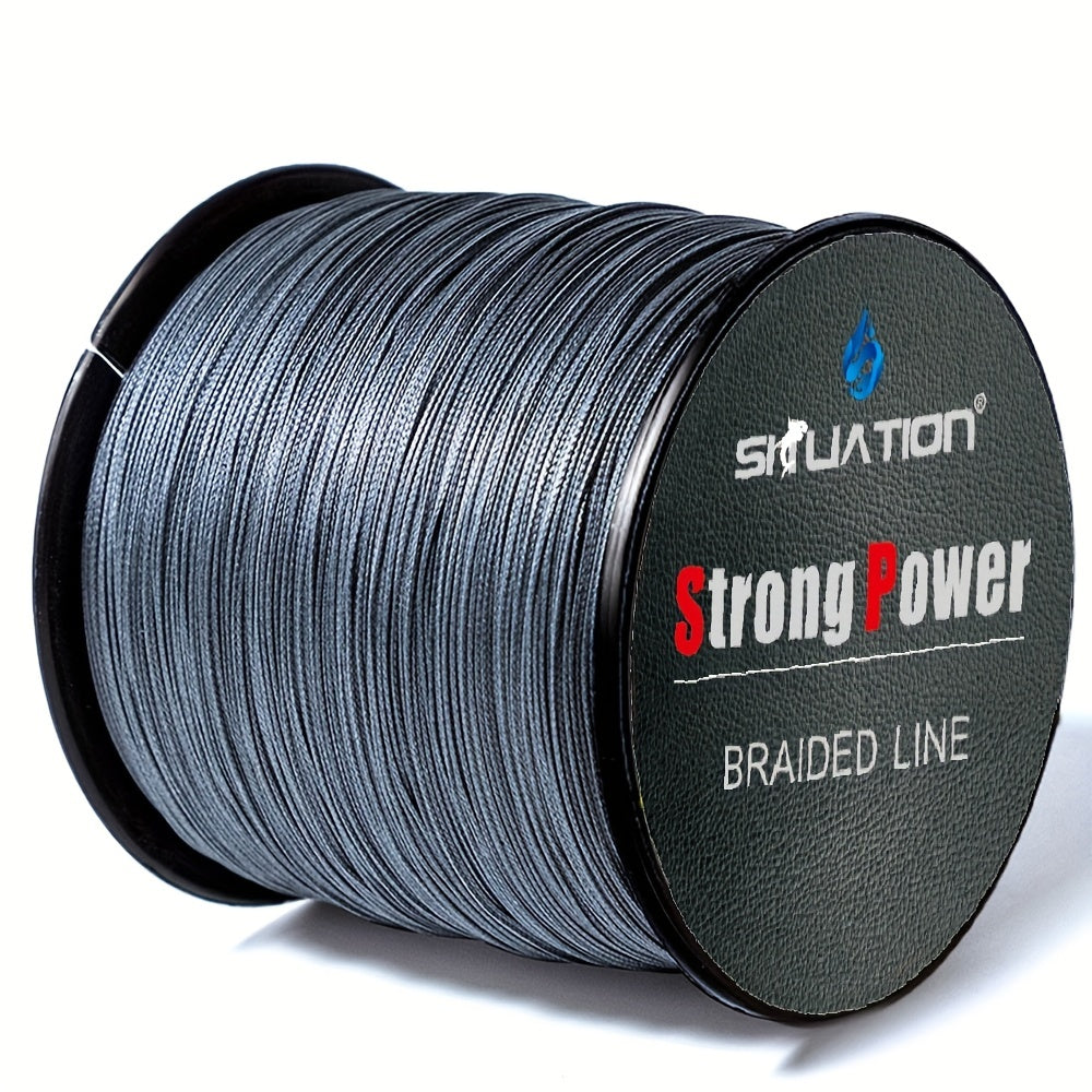 500m/1640ft Multifilament Fishing Line - Wear Resistant, 4-Strand PE Anti-abrasion Braided, Smooth Long Casting, 10/20/30/40/80LB (4.54/9.07/13.61/18.14/36.29KG) Pull Strength, Durable and Abrasion-Resistant for Fishing Enthu