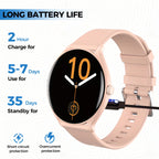 [Smartwatch with AI Voice] LIFEBEE 2025 New Smartwatch | Full Screen, AI Voice Control, 100+ Watch Faces, Wireless, USB Charging, Lithium Battery-Polymer, Rechargeable, 100+ Exercise Modes, Pedometer, Distance, for Men, Women - The Superior Findings Depot