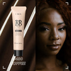 LAIKOU Waterproof BB Cream - Full Coverage Concealer with Deep Moisturizing & Oil Control, Cover Pores, Natural Finish, Long-Lasting Coverage, All-Day Wear, Suitable For All Light Types, Makeup Essentials, Sleek Tube Design - The Superior Findings Depot
