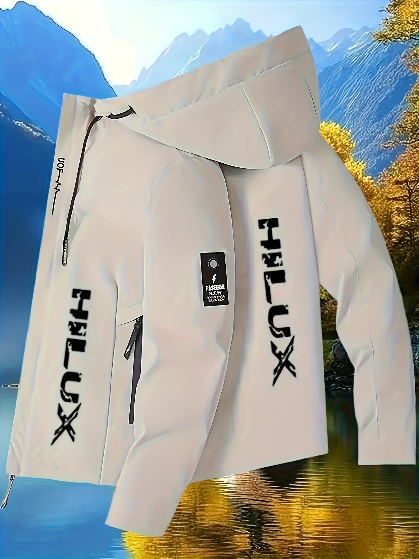 Men's HILUX Windproof Hooded Jacket - All-Season Outdoor Coat