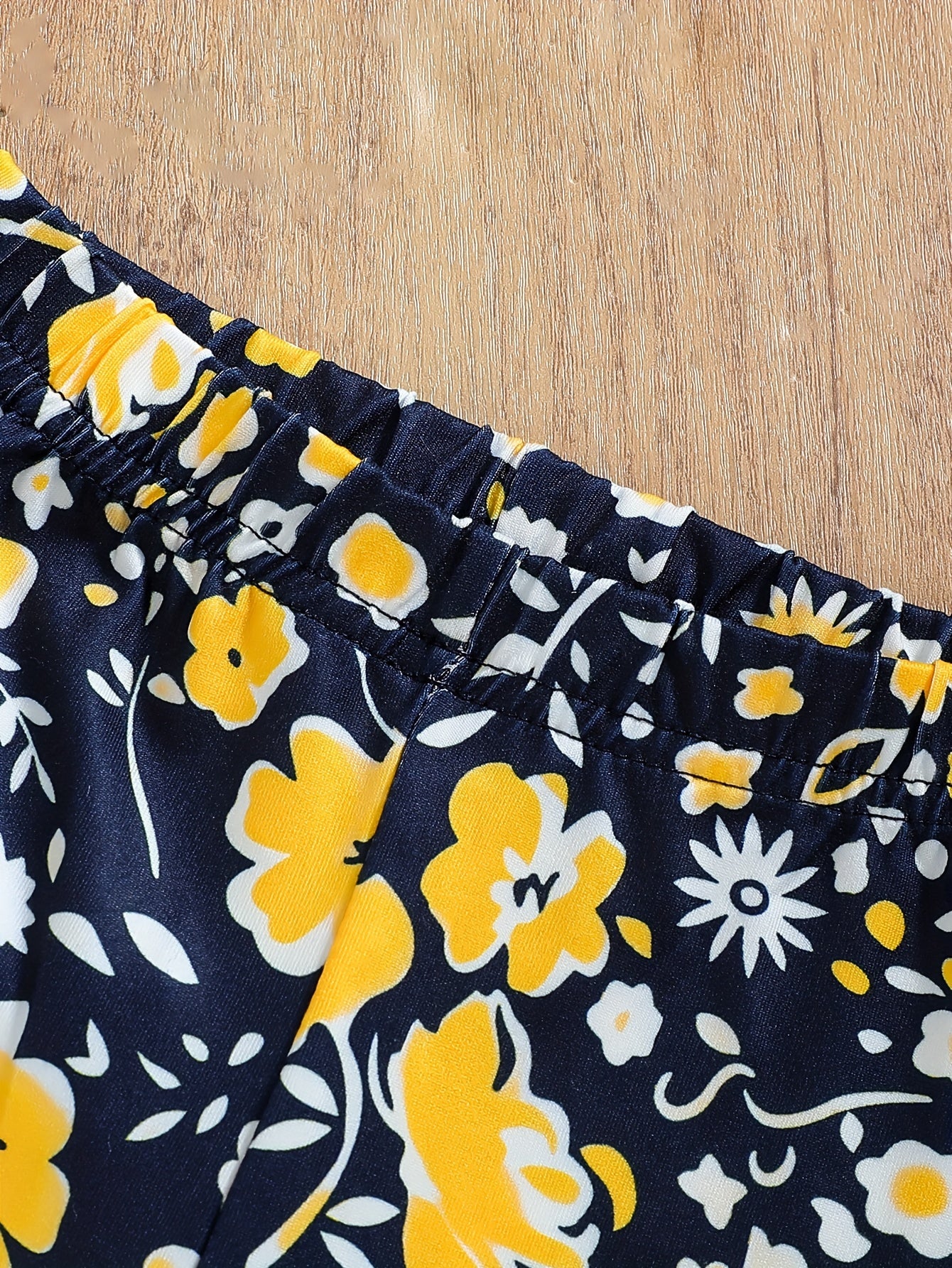 2pcs Girls' Clothing Party Slogan Large Glasses Print Pattern Drop Shoulder Irregular Hem Design Loose Short Sleeve T-Shirt + Floral Print Skinny Nine-Tenths Bottoms Set Girls' Summer Outfit Holiday Gift Girls' Fashion Casual - The Superior Findings Depot