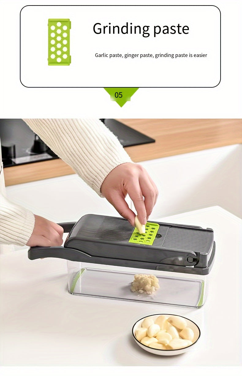 Vegetable Shredder Set - 6/16 Pieces Multifunctional Food Grater