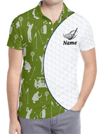 Customizable Men's Golf Shirt - Breathable Quick-Dry Team Logo