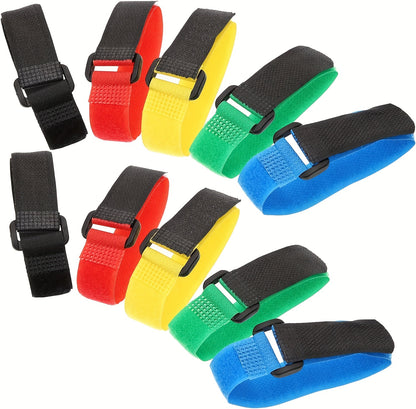 10/20pcs Fishing Rod Tie Strap - Fishing Pole Fixing Wrap Band, Rod Holder, Outdoor Fishing Tools