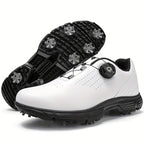 THESTRON Men's Lightweight Golf Shoes - Non-Slip TPU Sole