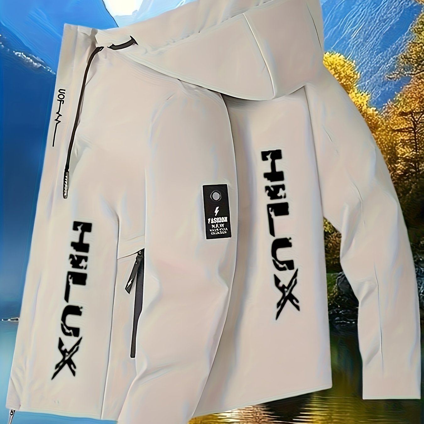 Men's HILUX Windproof Hooded Jacket - All-Season Outdoor Coat