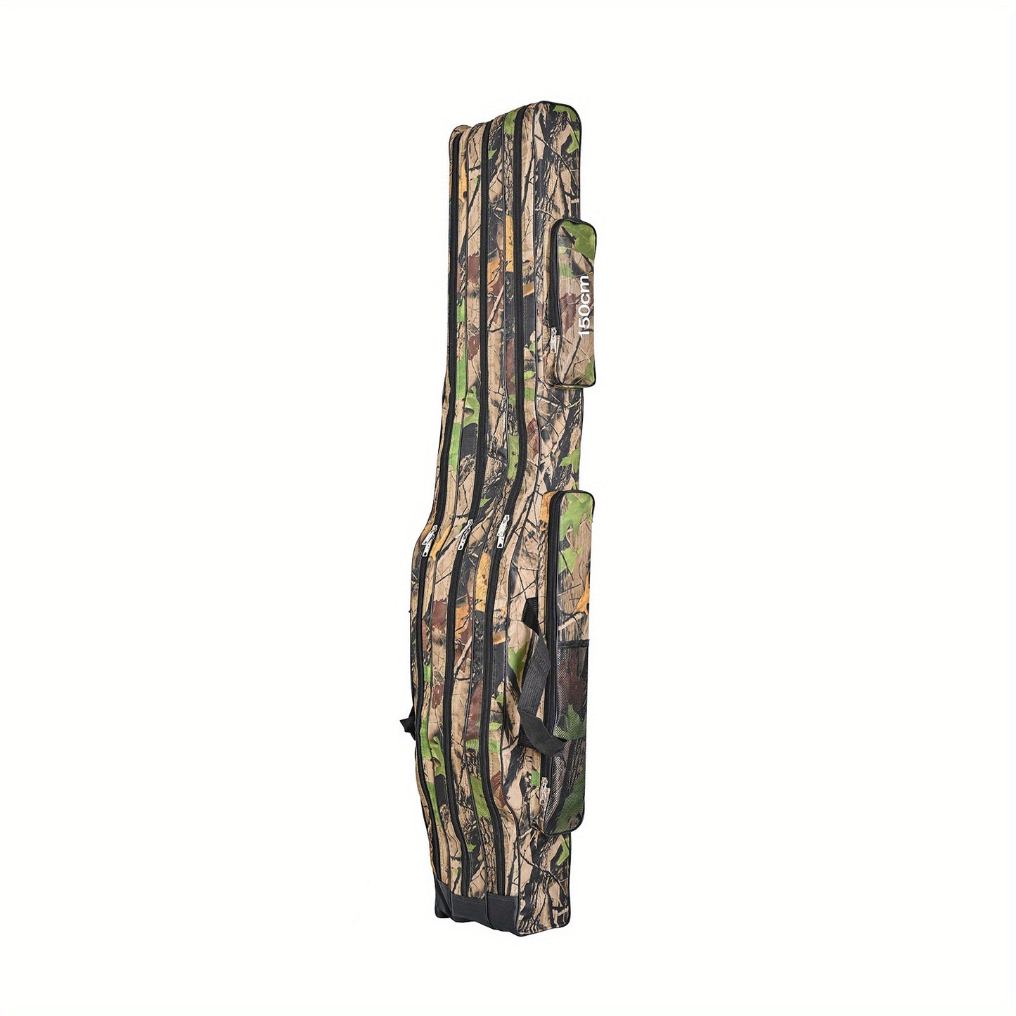 1pc Durable 3-Layer Fishing Rod Storage Bag - Effectively Protects and Organizes Your Valuable Tackle and Gear, Keeping Them Safe and Within Reach