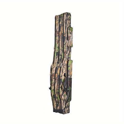 1pc Durable 3-Layer Fishing Rod Storage Bag - Effectively Protects and Organizes Your Valuable Tackle and Gear, Keeping Them Safe and Within Reach
