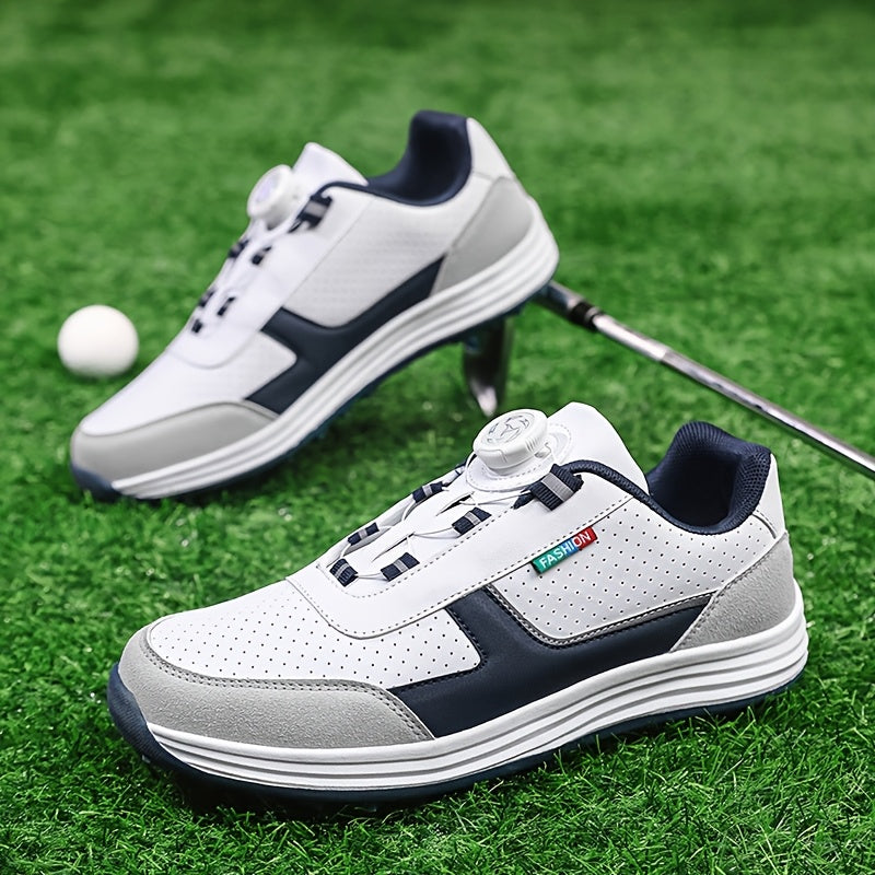Men's Fashion Breathable Golf Shoes - All-Weather Professional