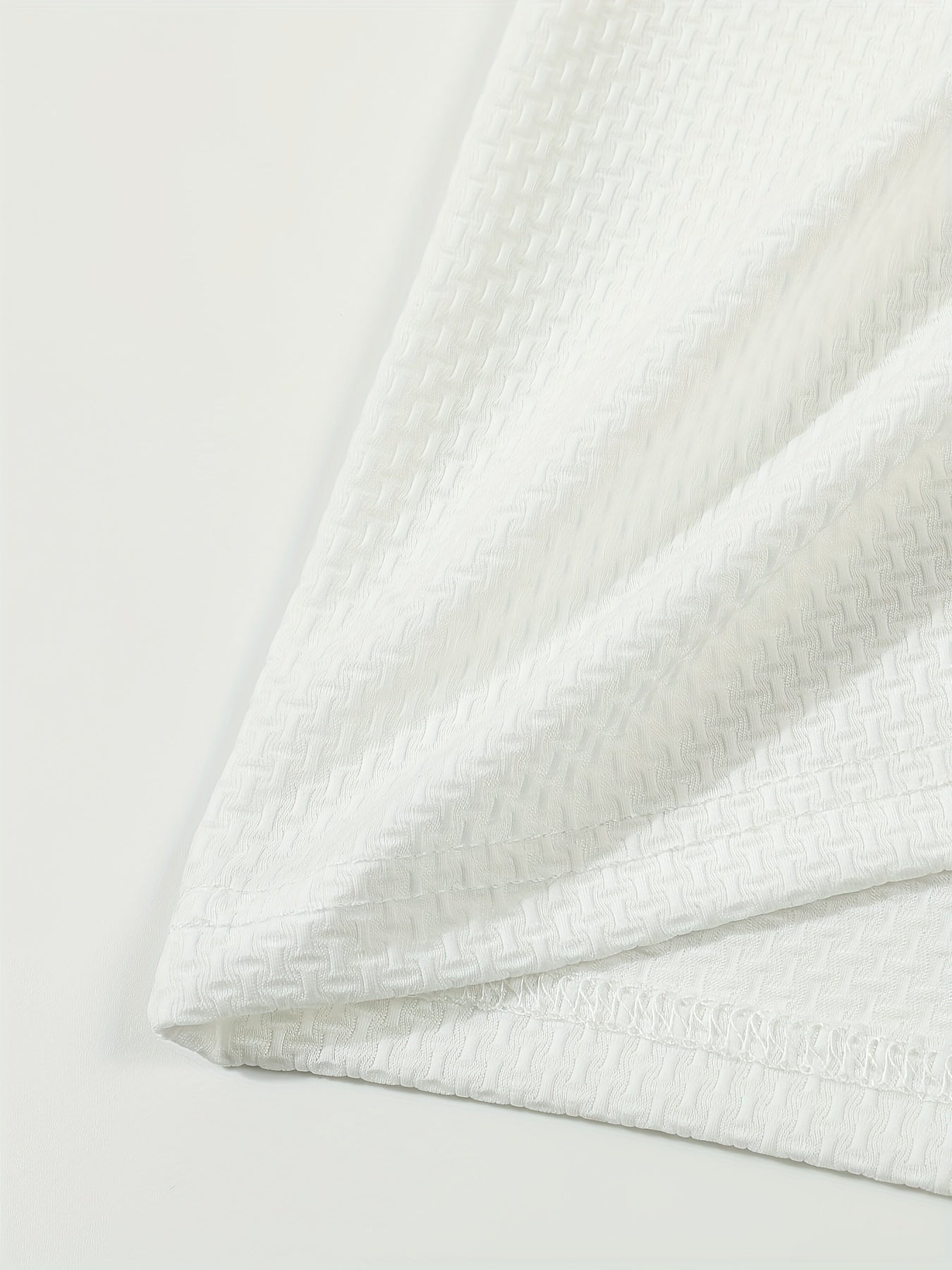 Men's Casual Golf Business Polo Shirt - Large Size Geometric Pattern