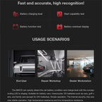 BM310 12V Car Battery & Alternator Tester with 6-LED Diagnostic System,, Reverse, Portable Auto Battery Test Tool for, Motorcycles, SUVs, Trucks, Boats, RVs, forklifts, Hybrid Vehicles (Hardwired/- - The Superior Findings Depot