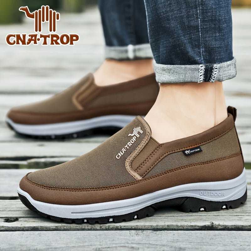 Men's Classic Solid Loafer Shoes: Lightweight, Breathable, Anti-Skid Slip-On Shoes For Outdoor Activities! - The Superior Findings Depot