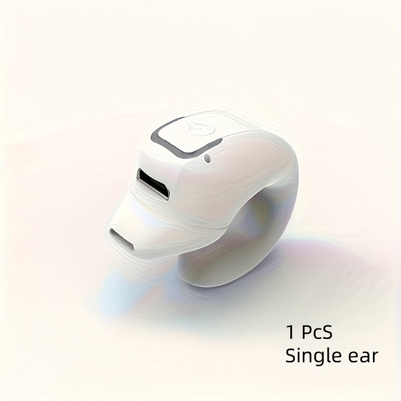 Wireless Earbuds with Long Battery Life, Phone Control & Voice Noise Cancellation - USB-C Charging, 5Th Gen 360° Open Clip Design for Sports & Work, Compatible with All Smartphones - The Superior Findings Depot