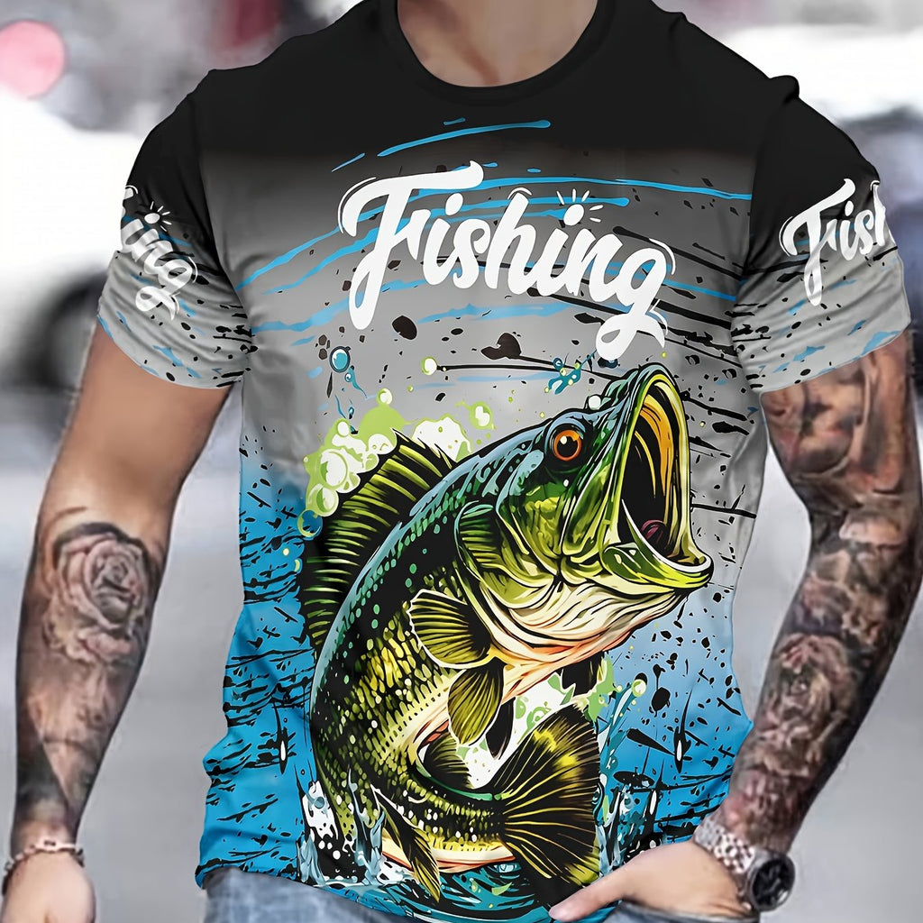 Hasna Novelty Men's 3D Print Fashion T-Shirt