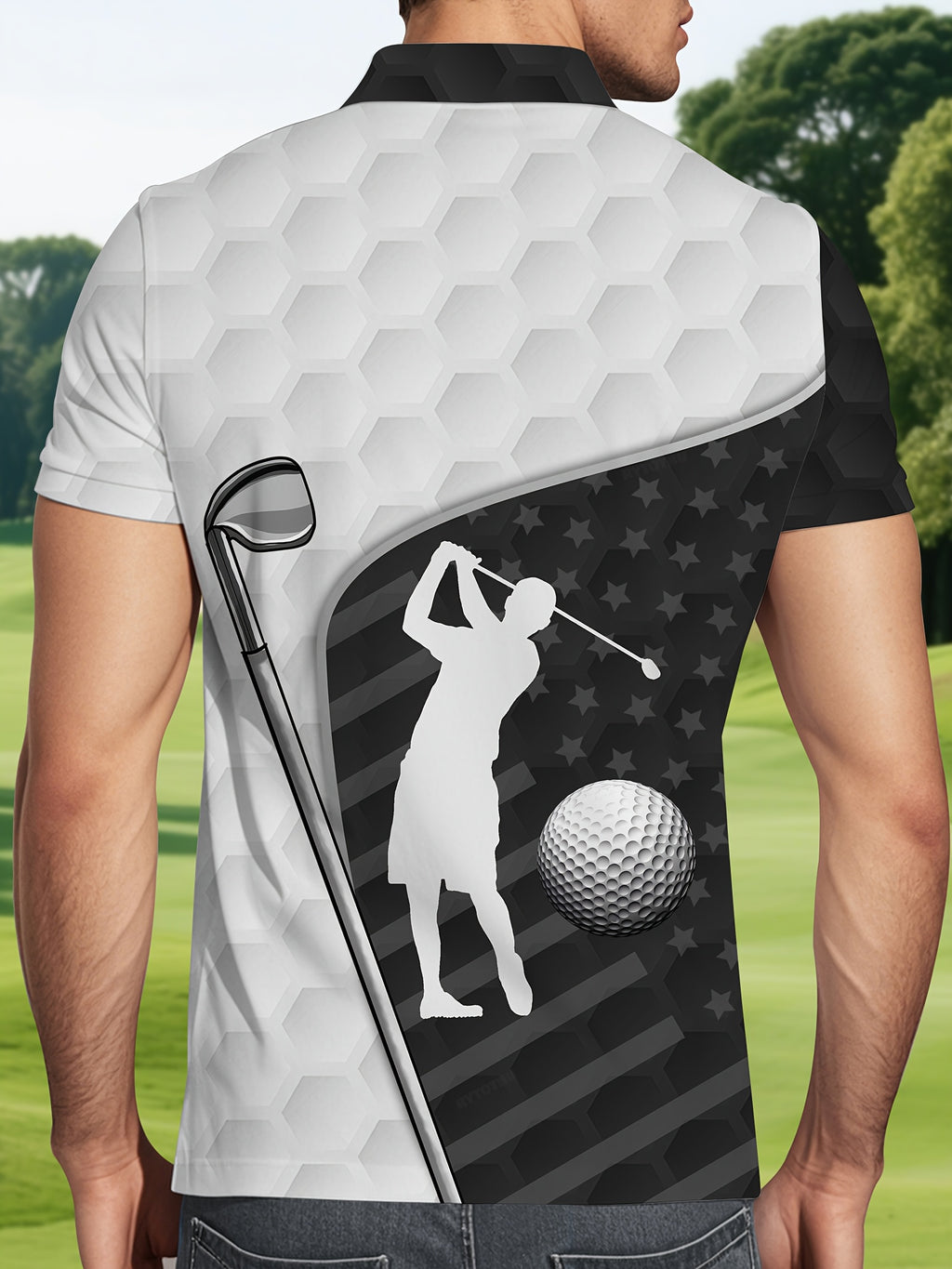 Custom Men's Shirt - Personalized Golf & Casual Wear