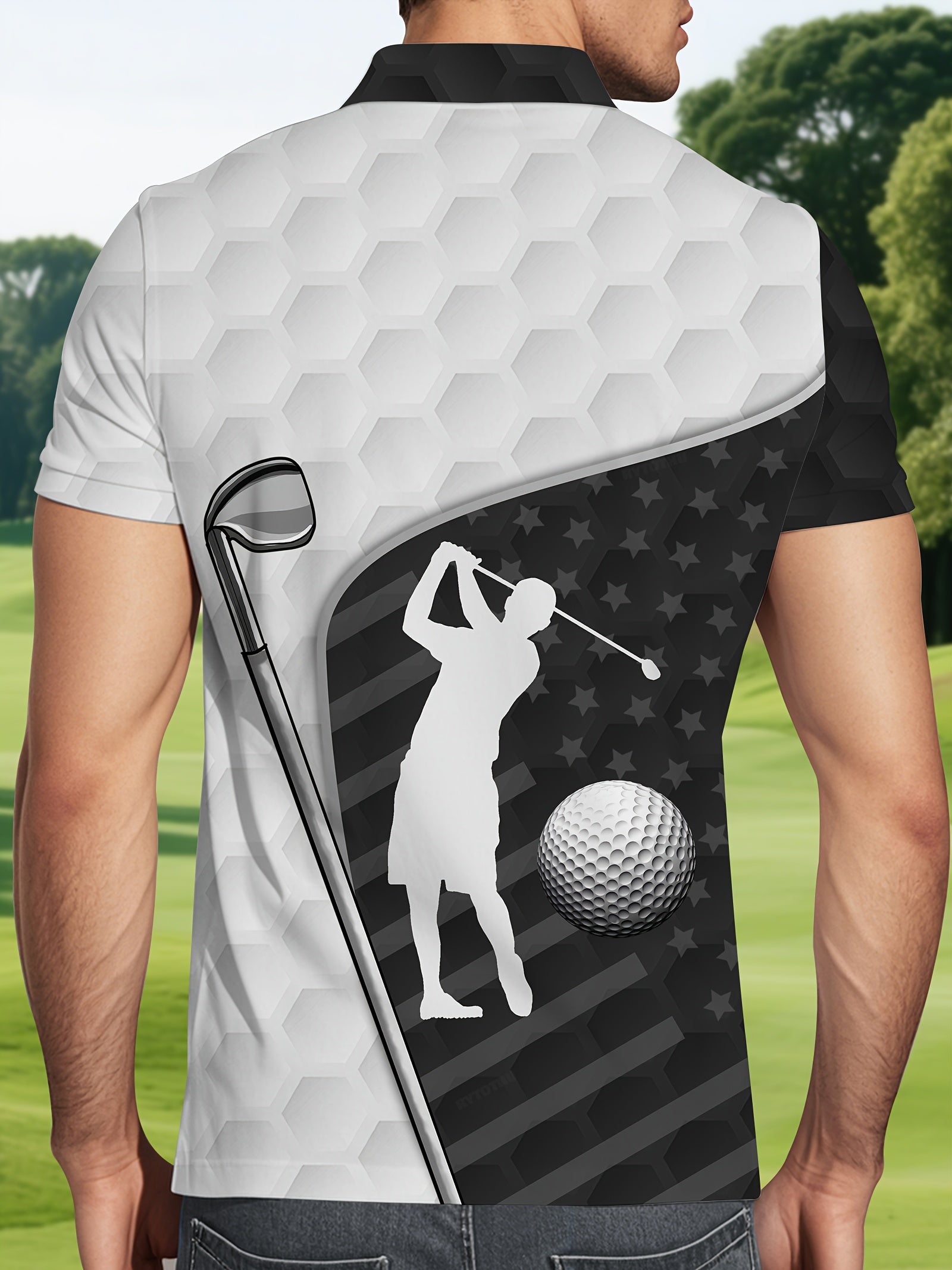 Custom Men's Shirt - Personalized Golf & Casual Wear