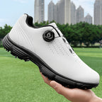 THESTRON Men's Lightweight Golf Shoes - Non-Slip TPU Sole