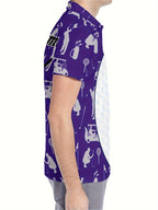 Customizable Men's Golf Shirt - Breathable Quick-Dry Team Logo