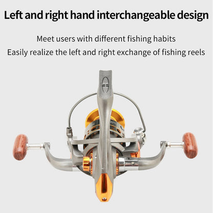 100kg Max Drag Spinning Fishing Reel - 13 Ball Bearings, 5.2:1 Gear Ratio, 130LBS/100kg Capacity