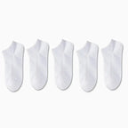 1/5/10/30 Pairs Men'S & Women'S Breathable Anti-Odor Socks - Moisture-Wicking Quick-Dry Summer Shorts, Black/White/Gray/Beige/Gray/White/Black/Gray/White/Gray/White/Gray/White/Gray/White/, Sweat-Resistant - The Superior Findings Depot