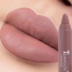1PC Sexy Matte Lipstick Waterproof Long Lasting Color Rendering Non-stick Velvet Lips Liner Pencil Woman Makeup Cosmetics Valentine's Day Gifts - The Superior Findings Depot