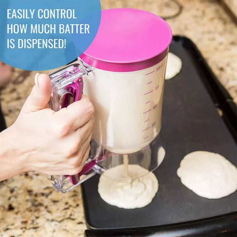 Accurate Cupcake Batter Dispenser Tool - Easy Mess-Free Measuring Funnel with Handheld Design for Perfect Baking Results - Essential Kitchen Gadget for Home Bakers - The Superior Findings Depot